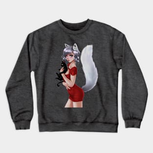 Amorena Kitsune Crewneck Sweatshirt